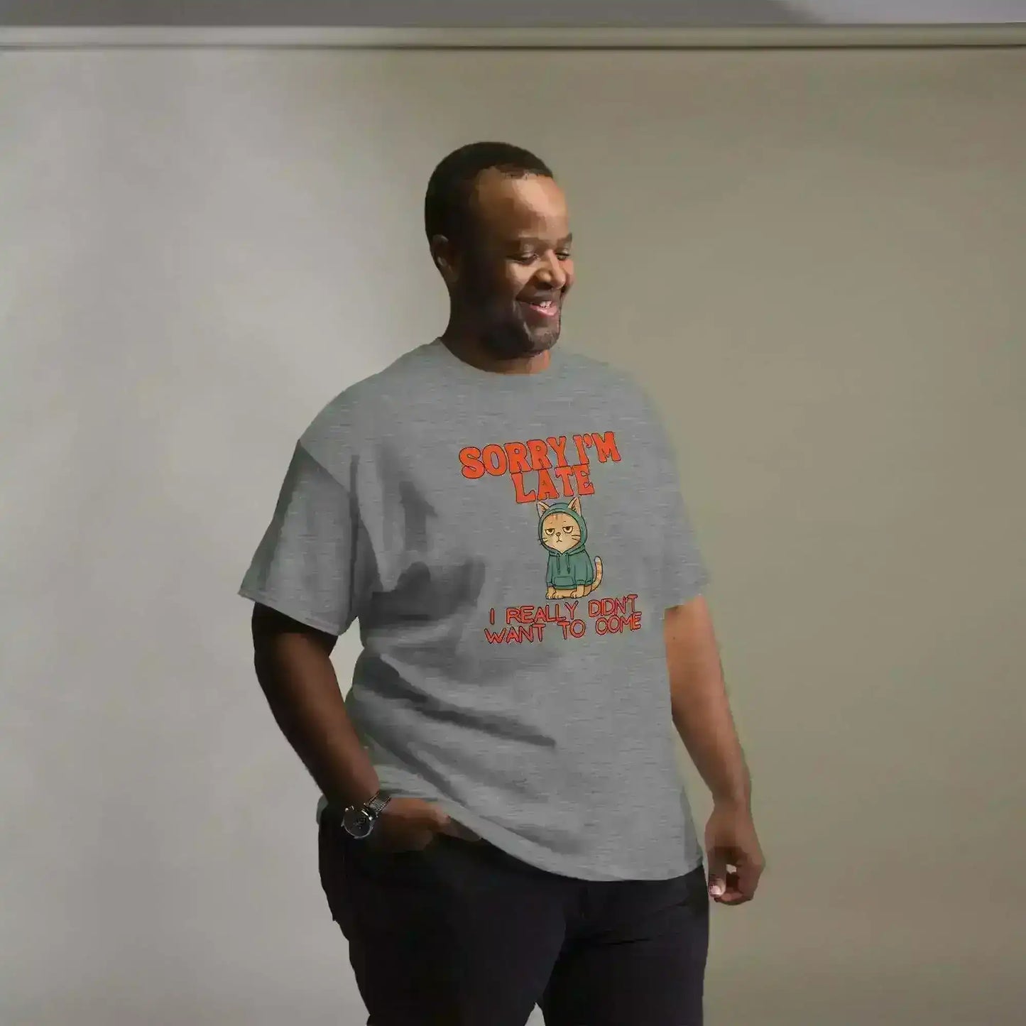 Sorry I'm Late - Unisex Tee - Cady Creations