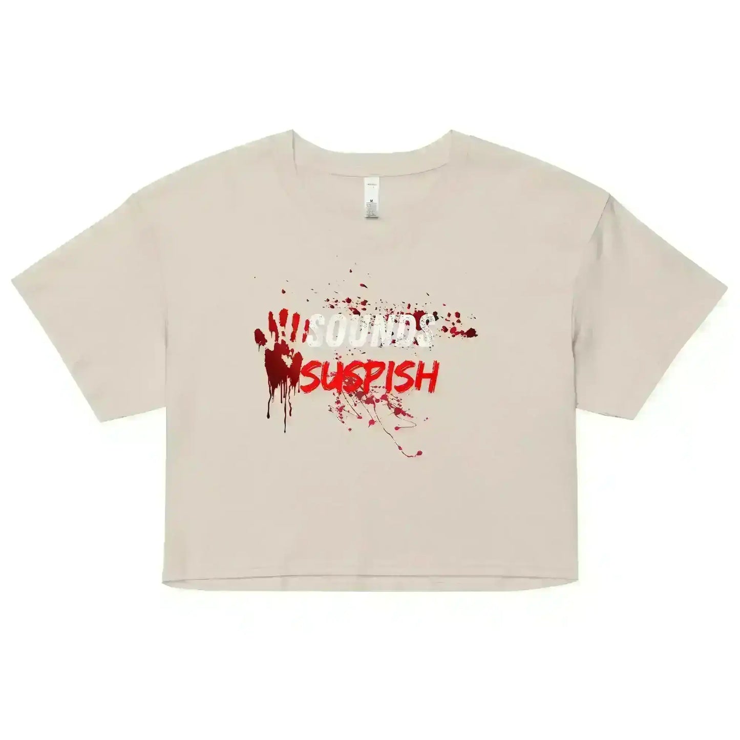 Sounds Suspish - Crop Top - Cady Creations