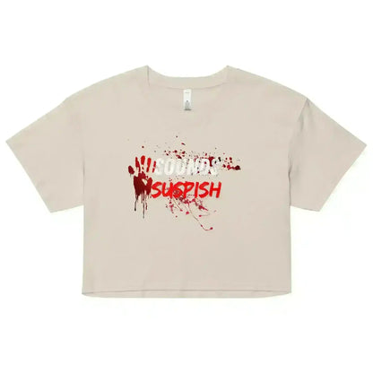 Sounds Suspish - Crop Top - Cady Creations