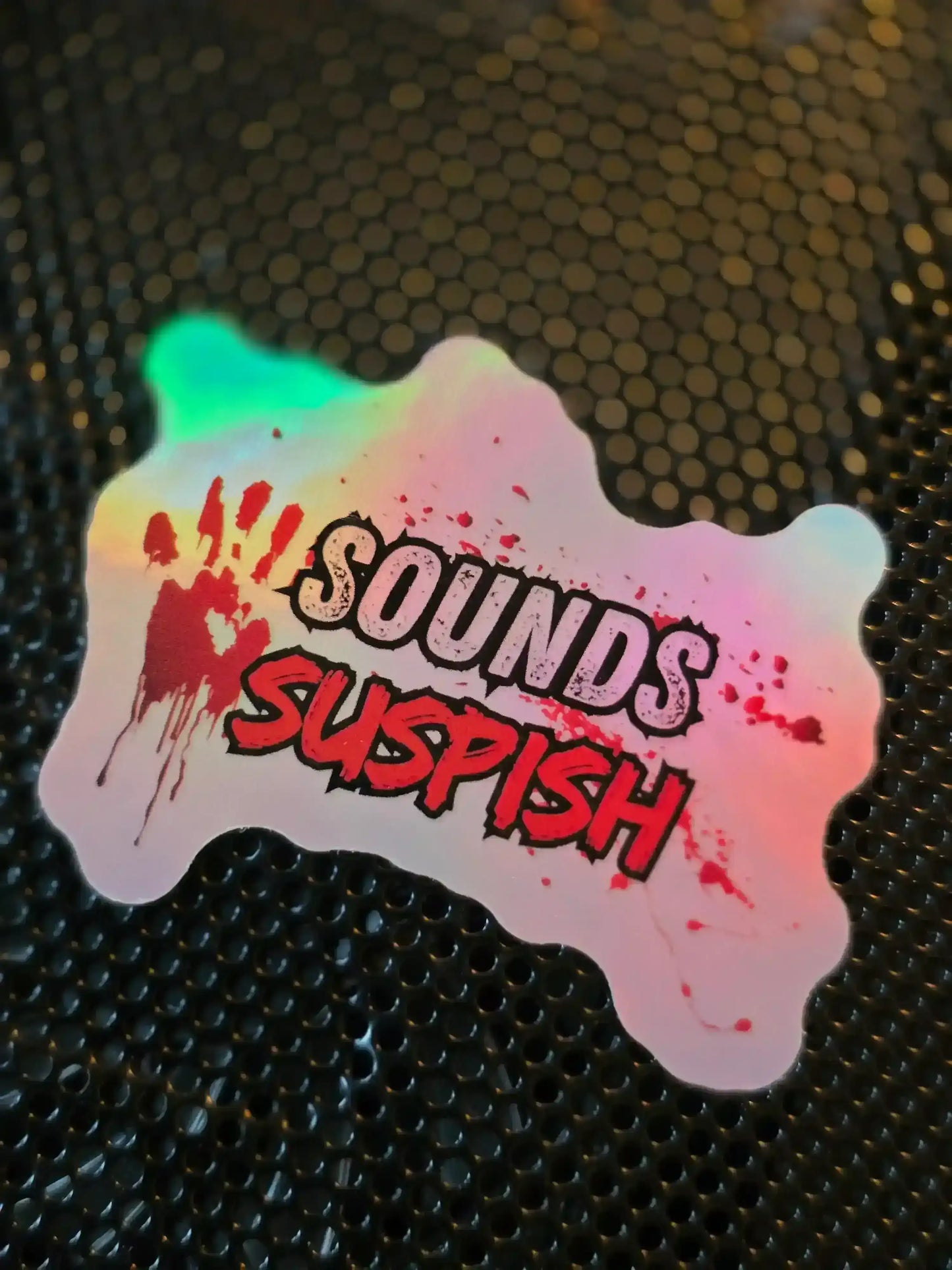 Sounds Suspish - Premium Vinyl Sticker - Cady Creations