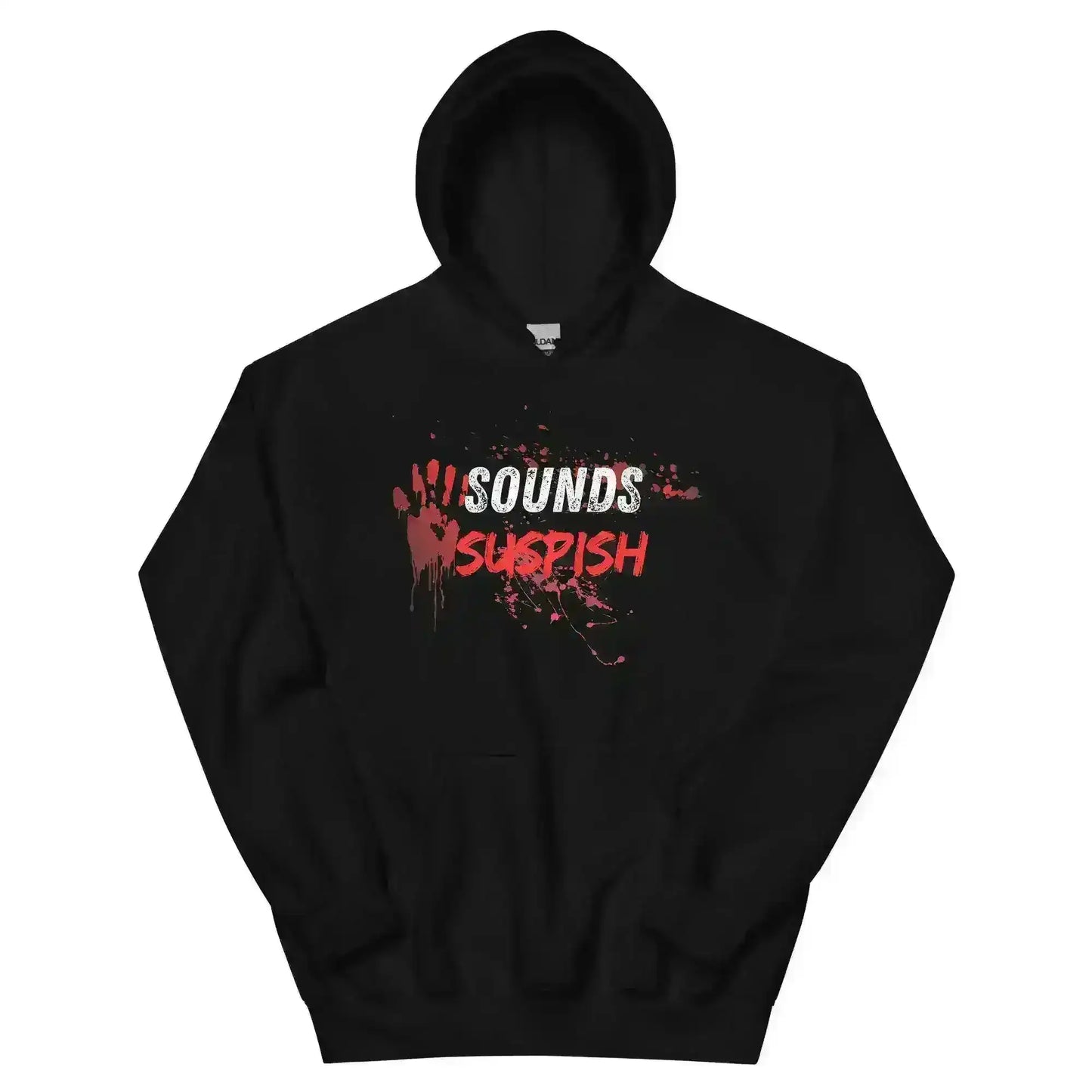 Sounds Suspish - Pullover Hoodie - Cady Creations