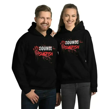 Sounds Suspish - Pullover Hoodie - Cady Creations