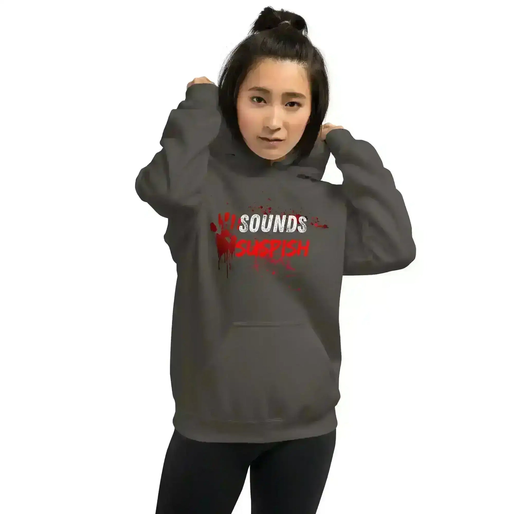 Sounds Suspish - Pullover Hoodie - Cady Creations