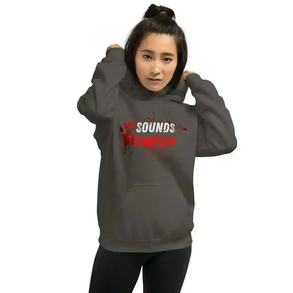 Sounds Suspish - Pullover Hoodie - Cady Creations