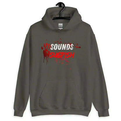 Sounds Suspish - Pullover Hoodie - Cady Creations