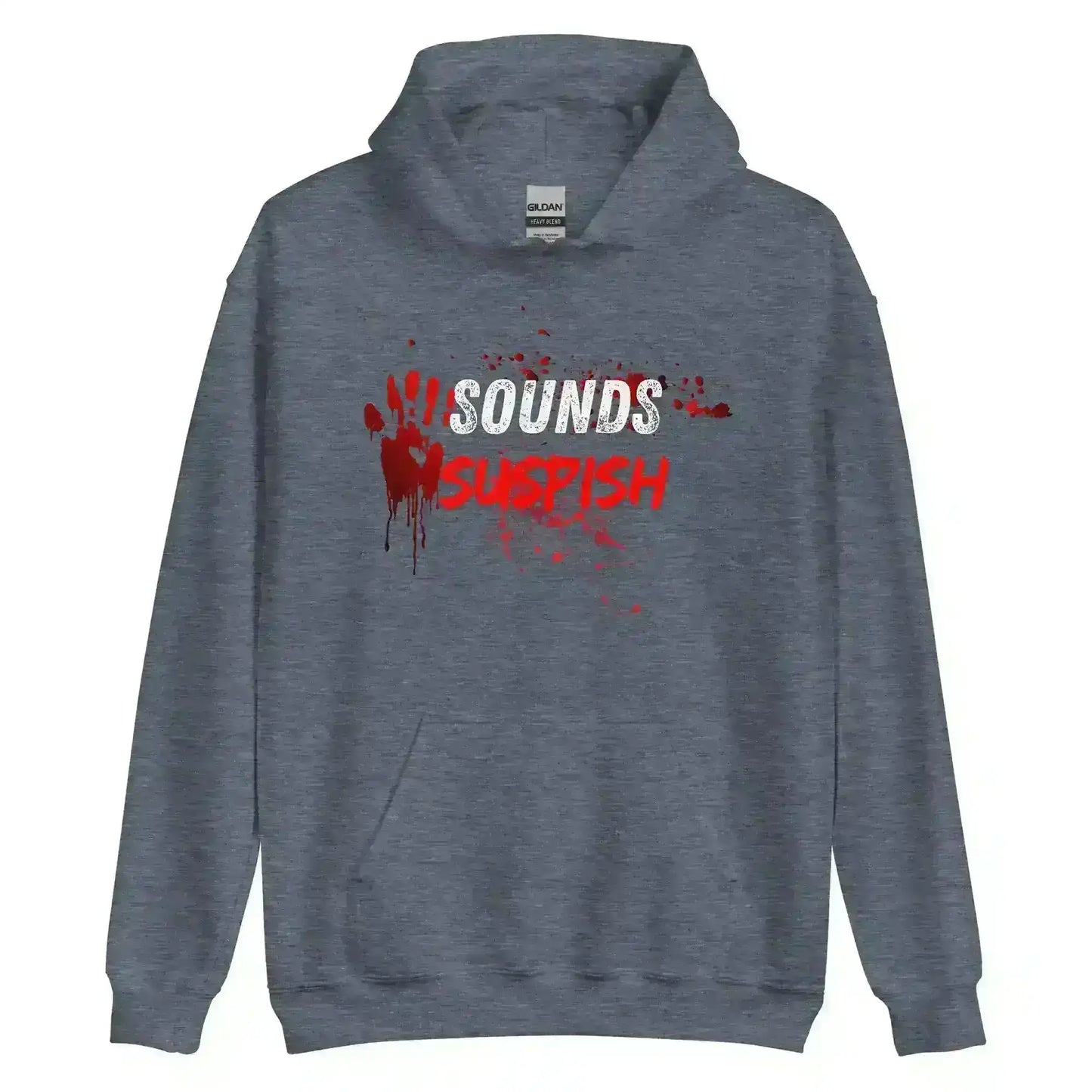 Sounds Suspish - Pullover Hoodie - Cady Creations