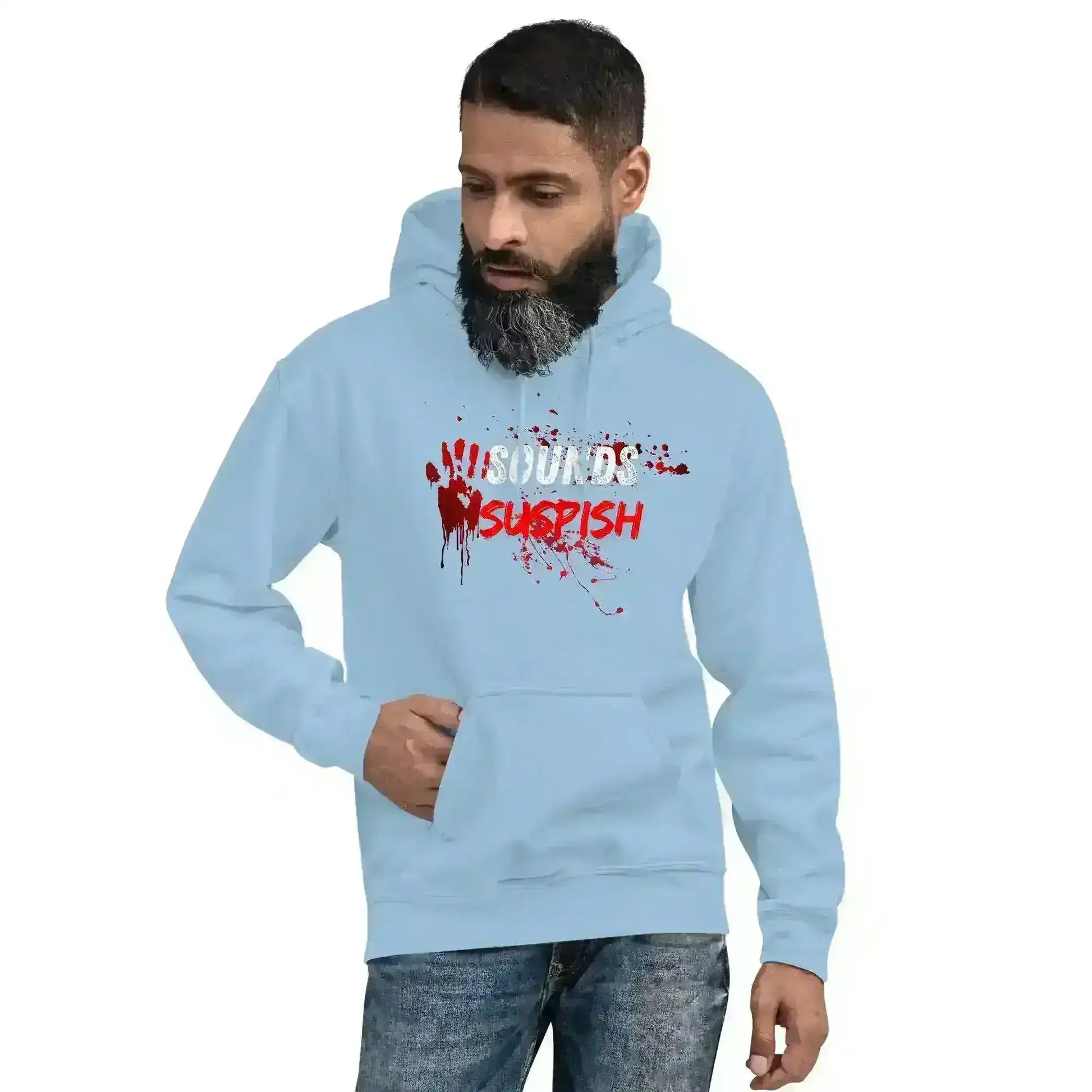 Sounds Suspish - Pullover Hoodie - Cady Creations