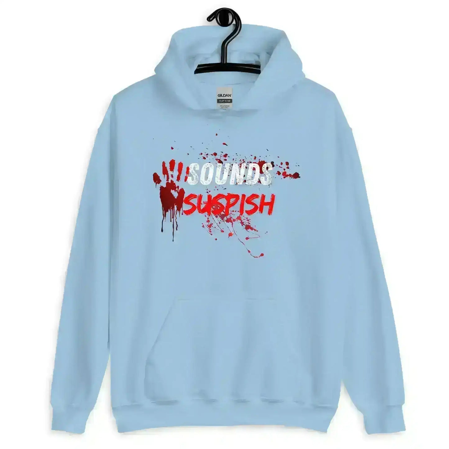 Sounds Suspish - Pullover Hoodie - Cady Creations