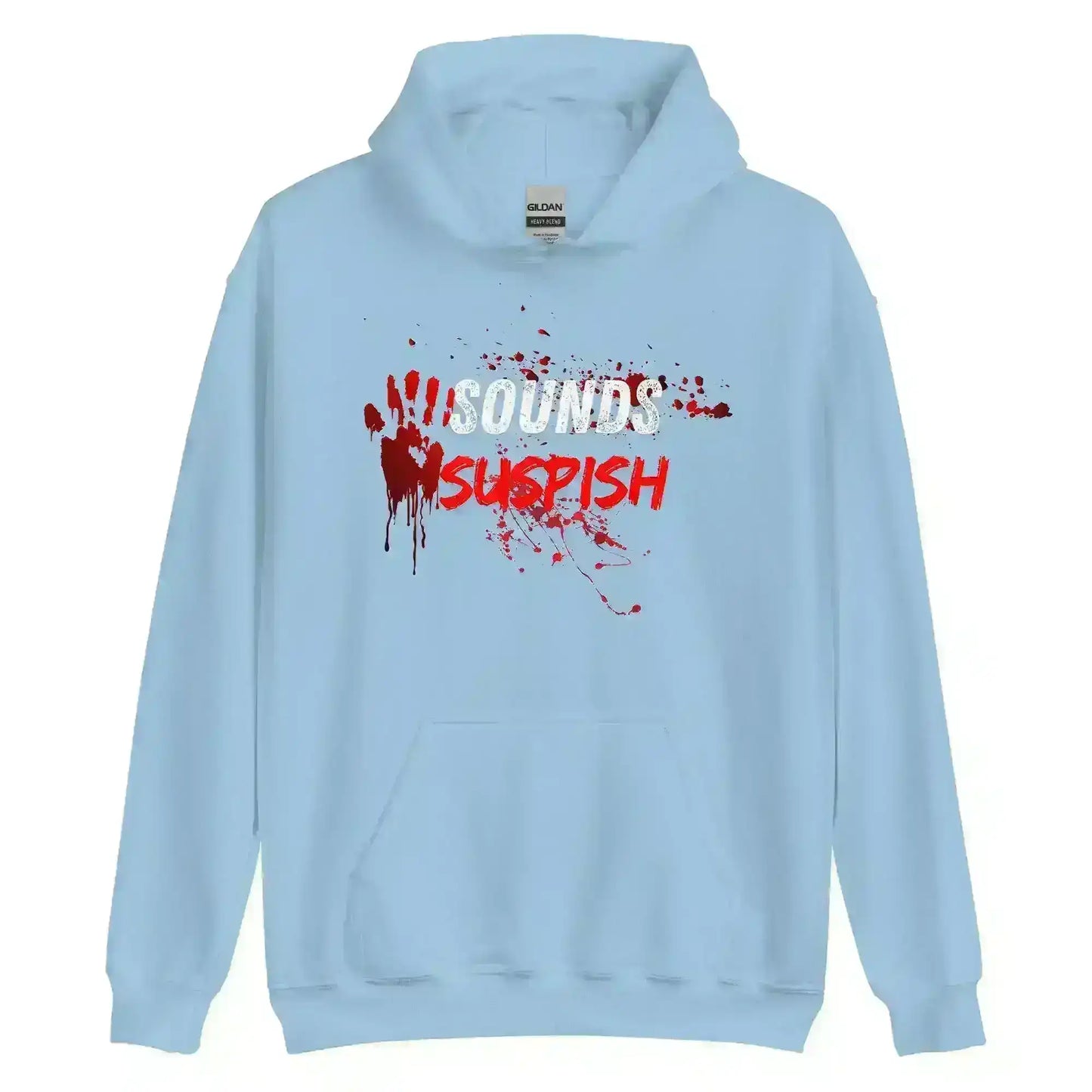 Sounds Suspish - Pullover Hoodie - Cady Creations