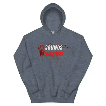 Sounds Suspish - Pullover Hoodie - Cady Creations