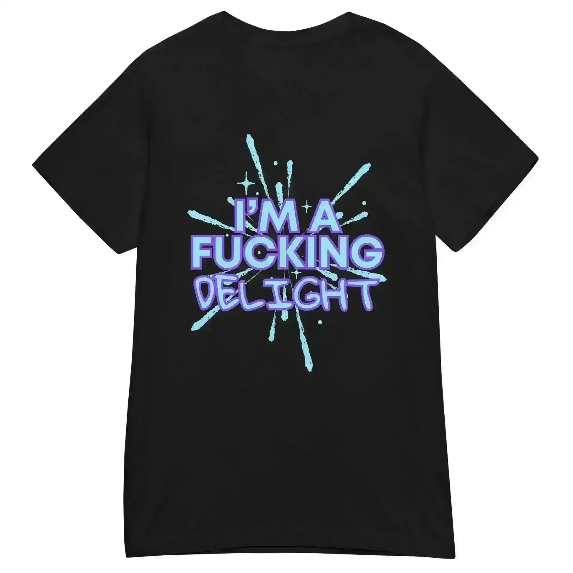 Sparkling Delight Attitude - Fitted Tee - Cady Creations
