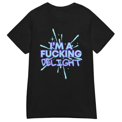 Sparkling Delight Attitude - Fitted Tee - Cady Creations