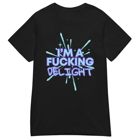 Sparkling Delight Attitude - Fitted Tee - Cady Creations