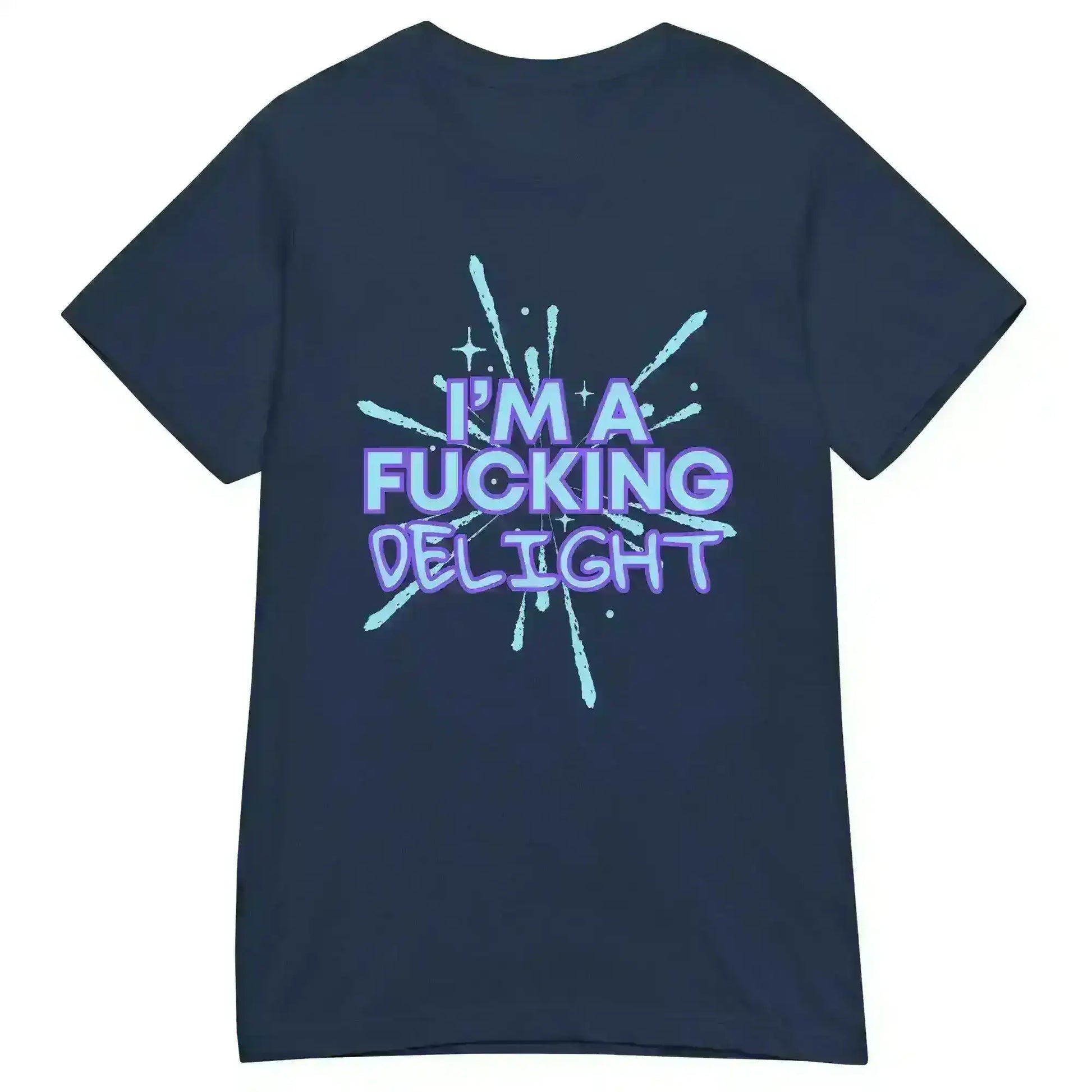Sparkling Delight Attitude - Fitted Tee - Cady Creations