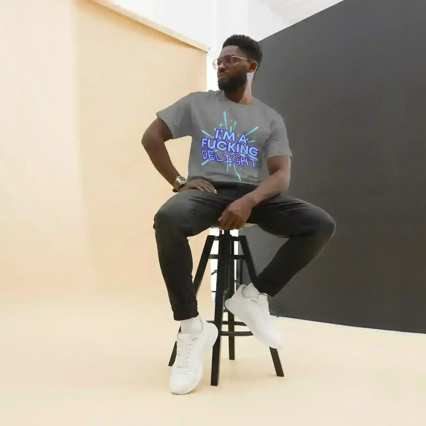 Sparkling Delight Attitude - Unisex Tee - Cady Creations