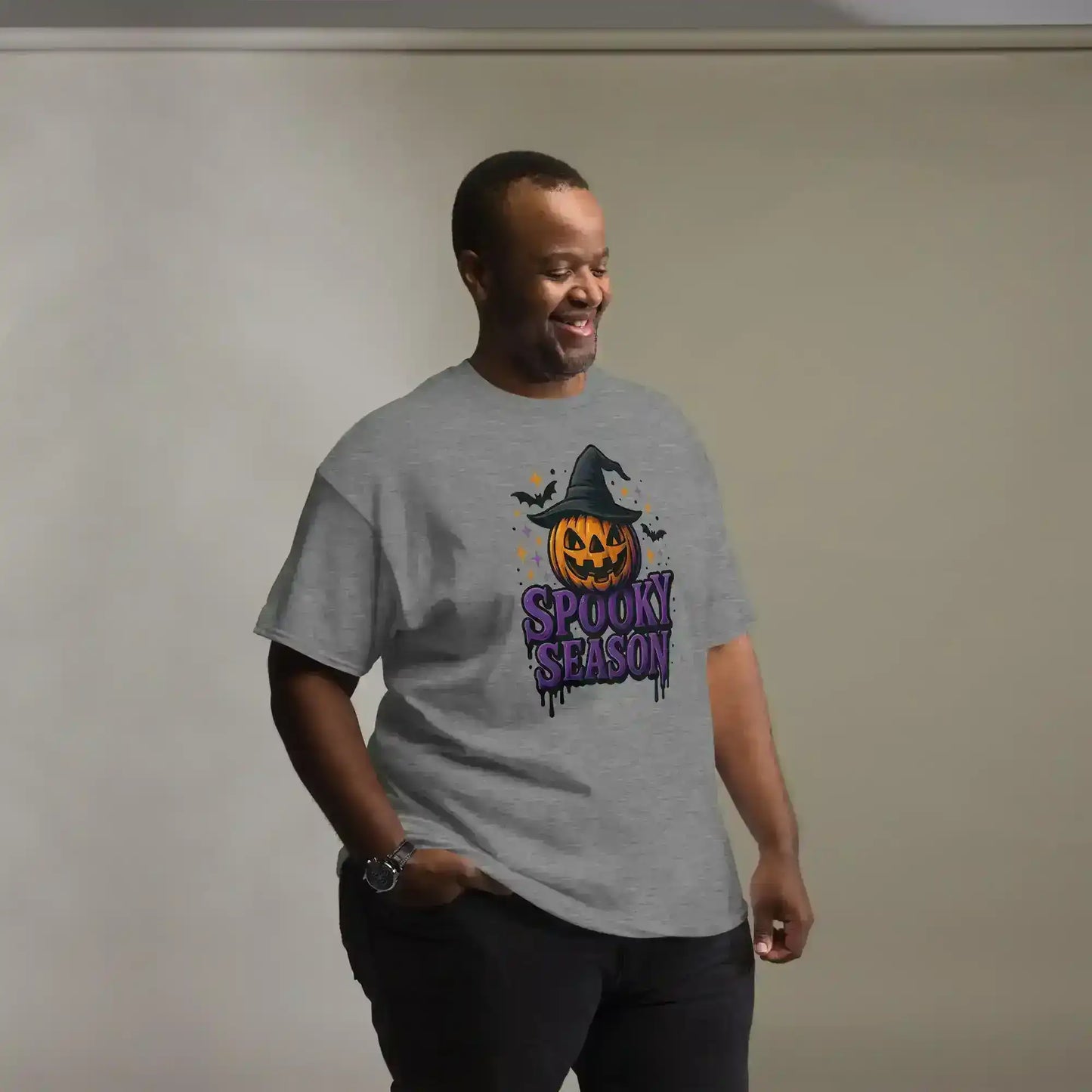 Spooky Season Jack-O-Lantern Unisex Tee - Cady Creations
