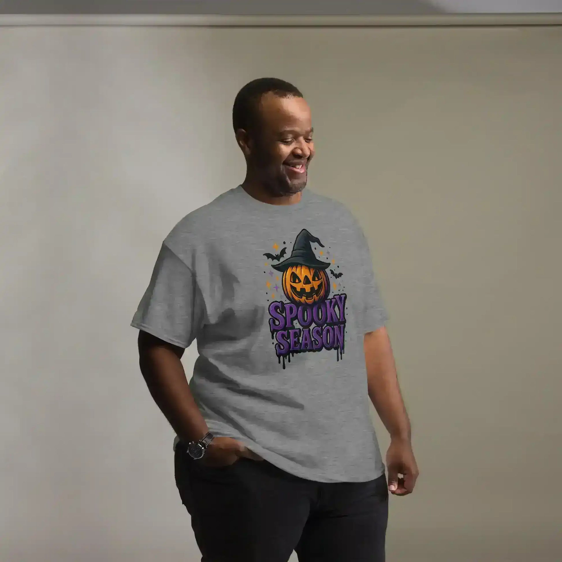 Spooky Season Jack-O-Lantern Unisex Tee - Cady Creations