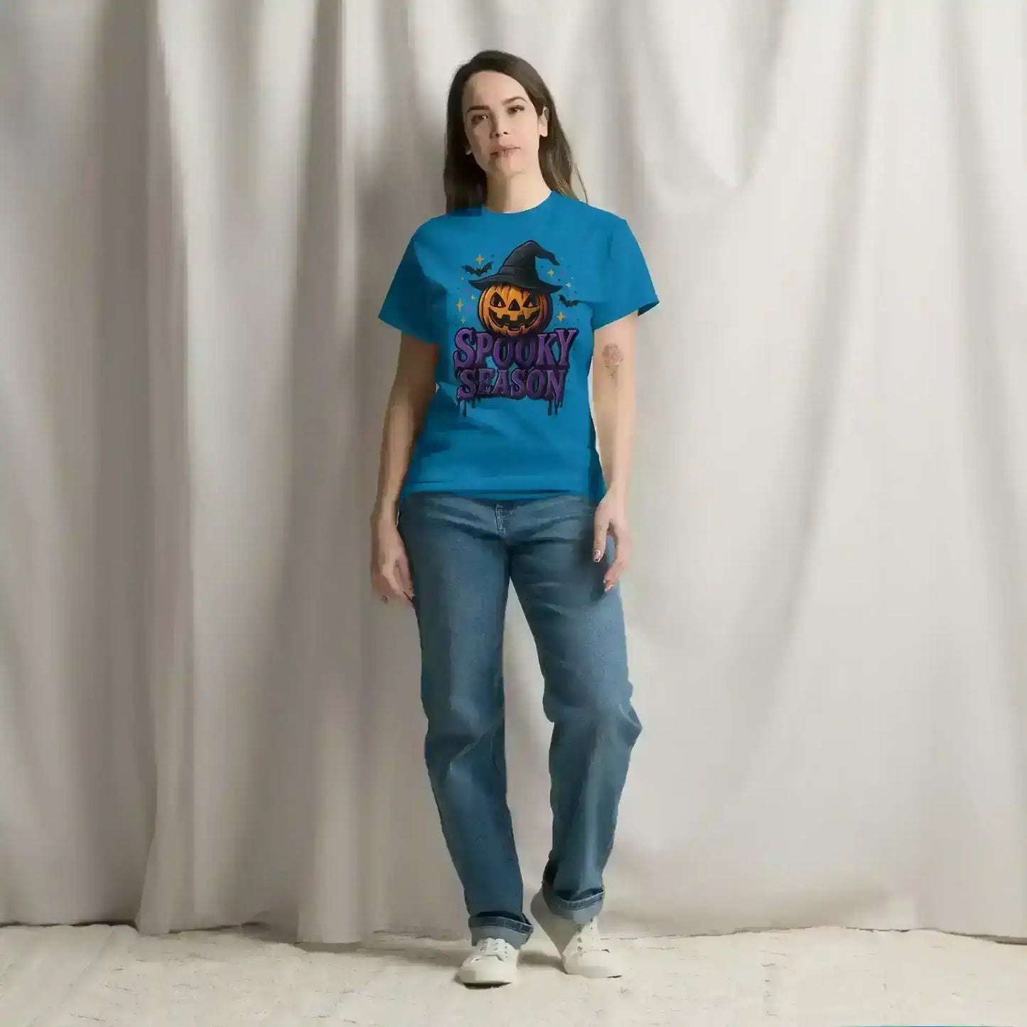 Spooky Season Jack-O-Lantern Unisex Tee - Cady Creations