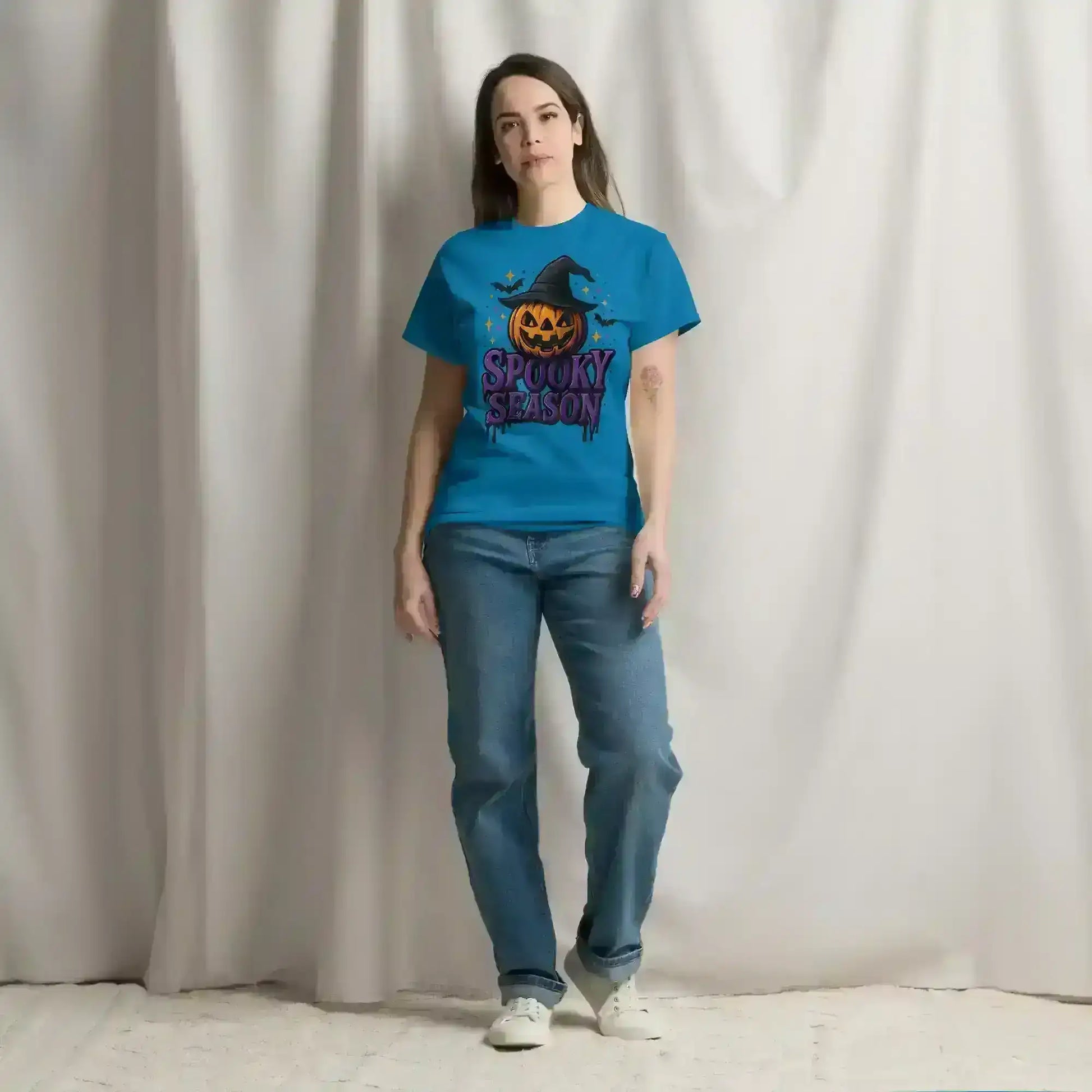 Spooky Season Jack-O-Lantern Unisex Tee - Cady Creations