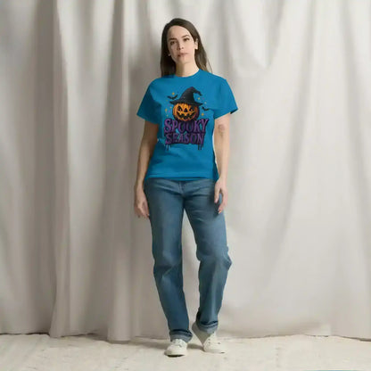 Spooky Season Jack-O-Lantern Unisex Tee - Cady Creations