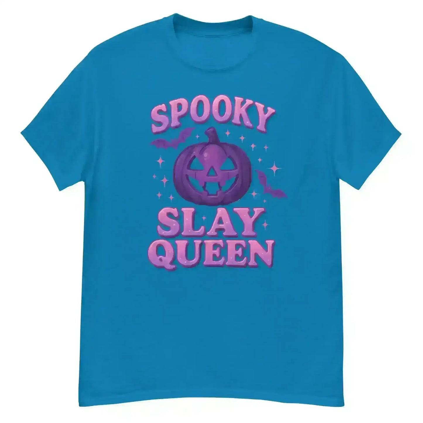 Spooky Slay Queen Unisex Tee - Spooky Season Halloween Humor - Cady Creations