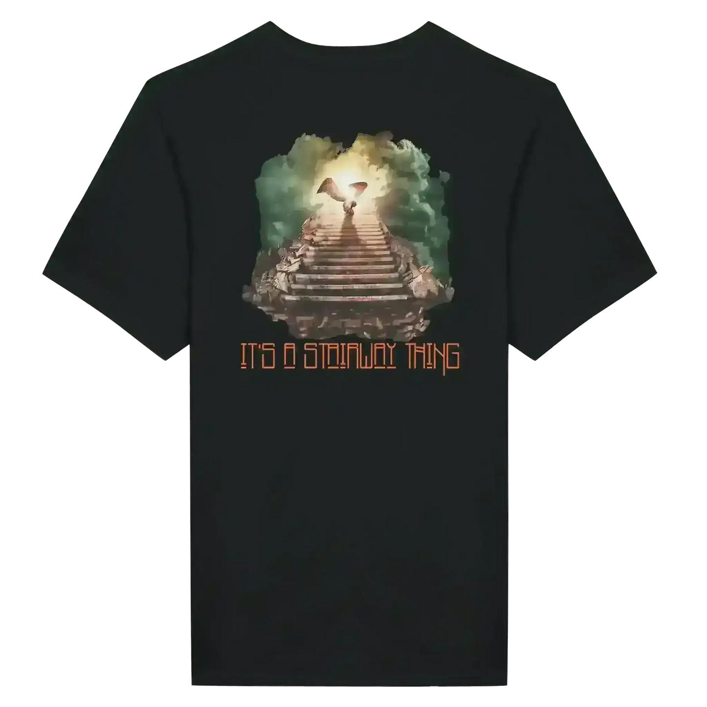 Stairway to Laughter Led Zeppelin Tribute T-Shirt - Custom Design Request - Cady Creations