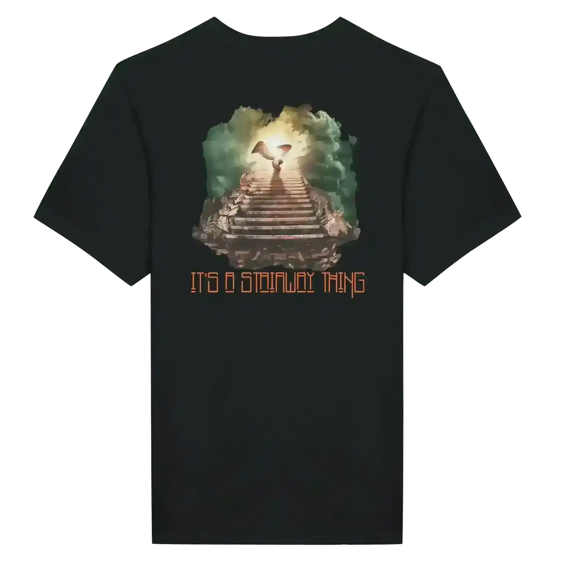 Stairway to Laughter Led Zeppelin Tribute T-Shirt - Custom Design Request - Cady Creations