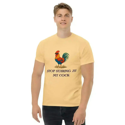 Stop Staring At My Rooster - Unisex Tee - Cady Creations