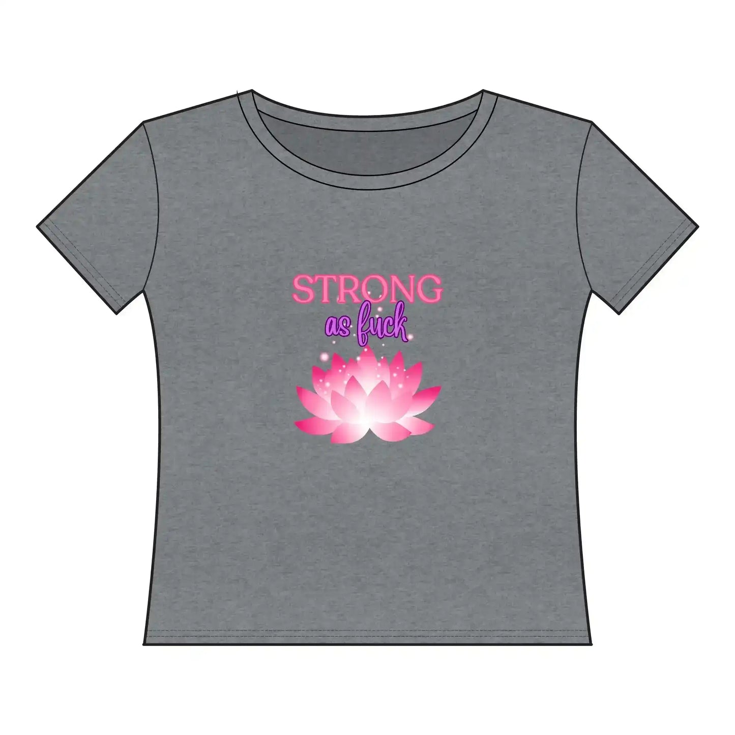  Strong As F*ck - Women’s Curvy Tee - Cady Creations