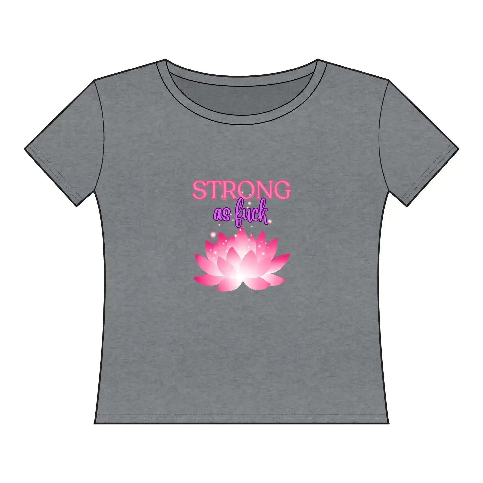  Strong As F*ck - Women’s Curvy Tee - Cady Creations