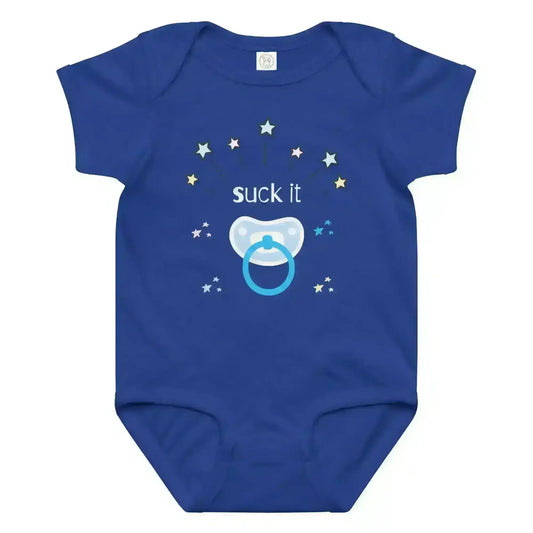 Suck It Pacifier - Baby Onesie - Cady Creations