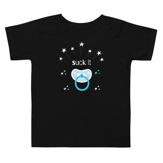 Suck It Pacifier - Toddler Tee - Cady Creations