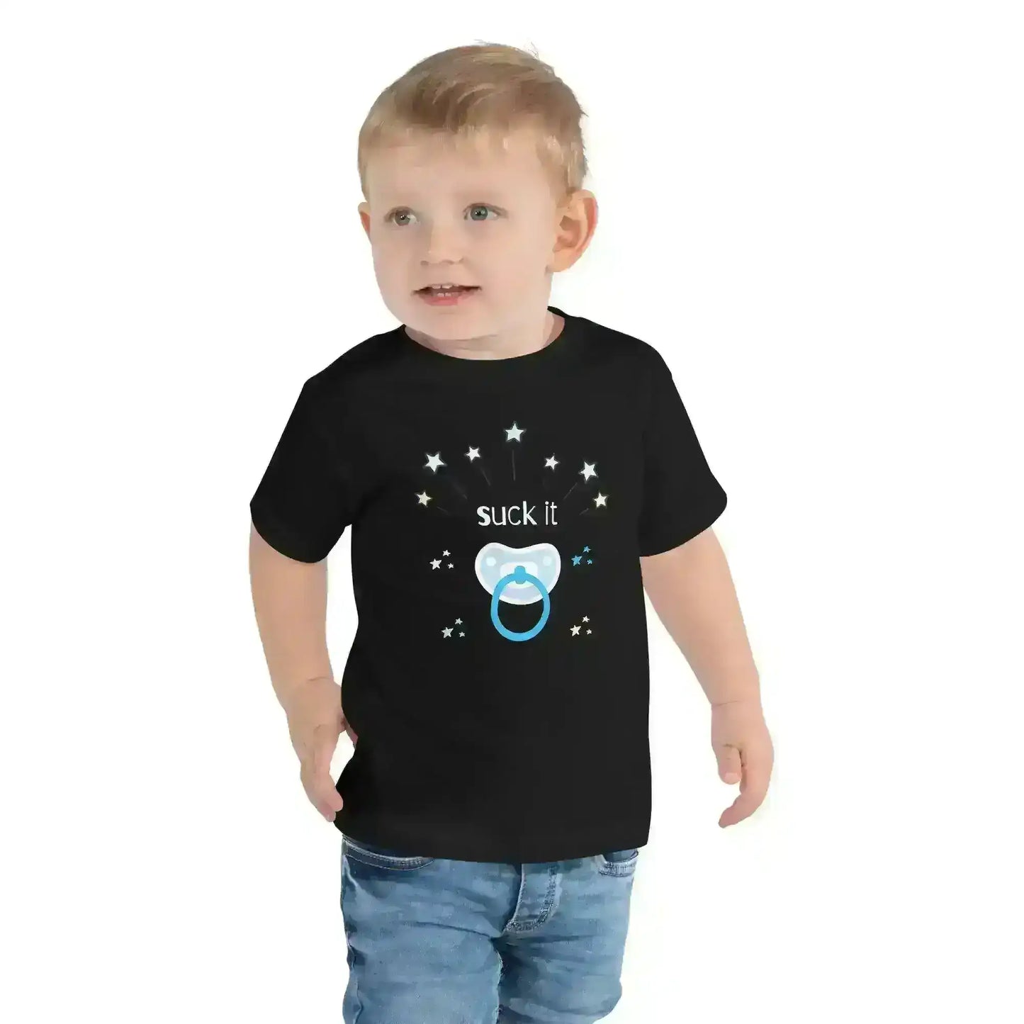 Suck It Pacifier - Toddler Tee - Cady Creations