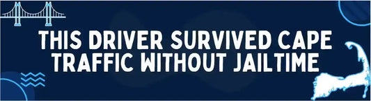  Survived Cape Traffic Without Jailtime - Bumper Sticker - Cady Creations