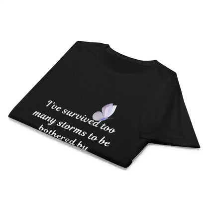 Survived Storms Butterfly Garden - Fitted Tee - Cady Creations