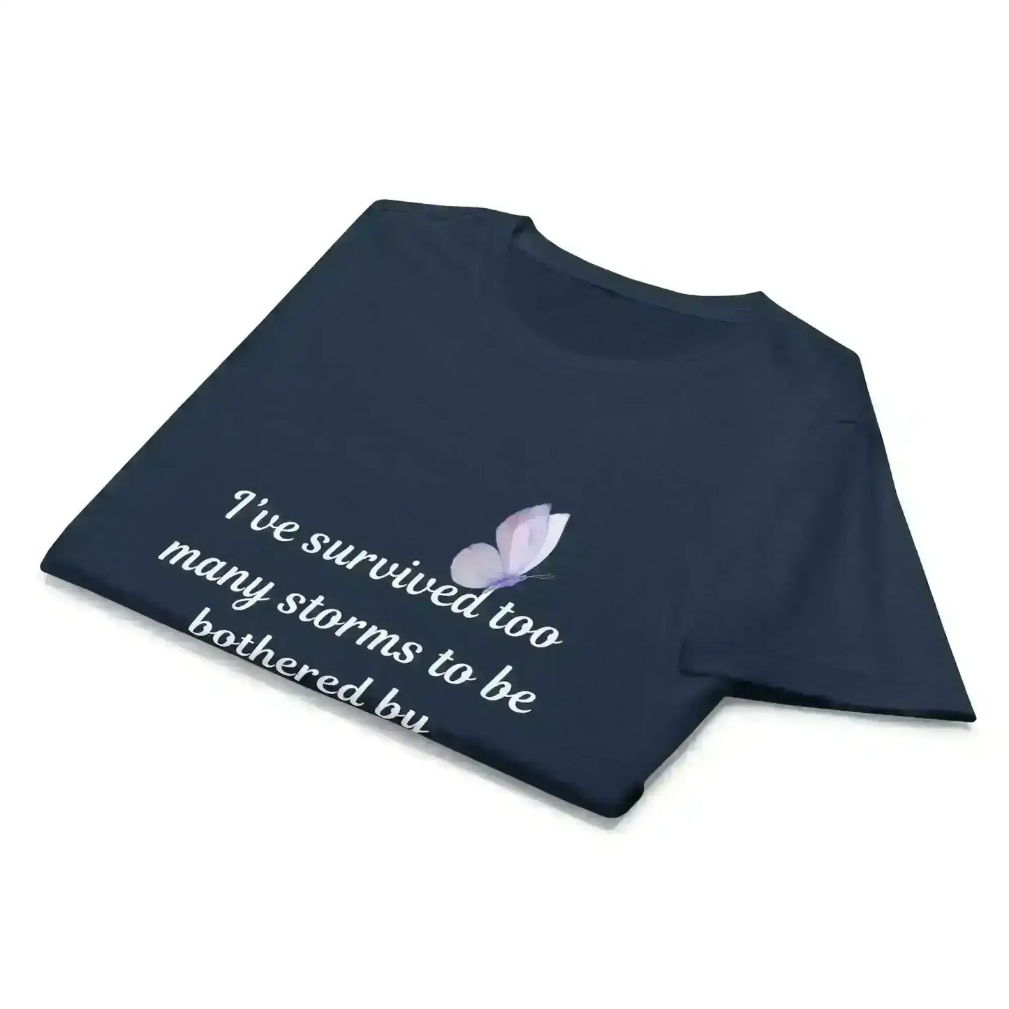 Survived Storms Butterfly Garden - Fitted Tee - Cady Creations