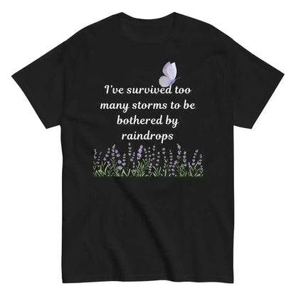Survived Storms Butterfly Garden - Unisex Tee - Cady Creations
