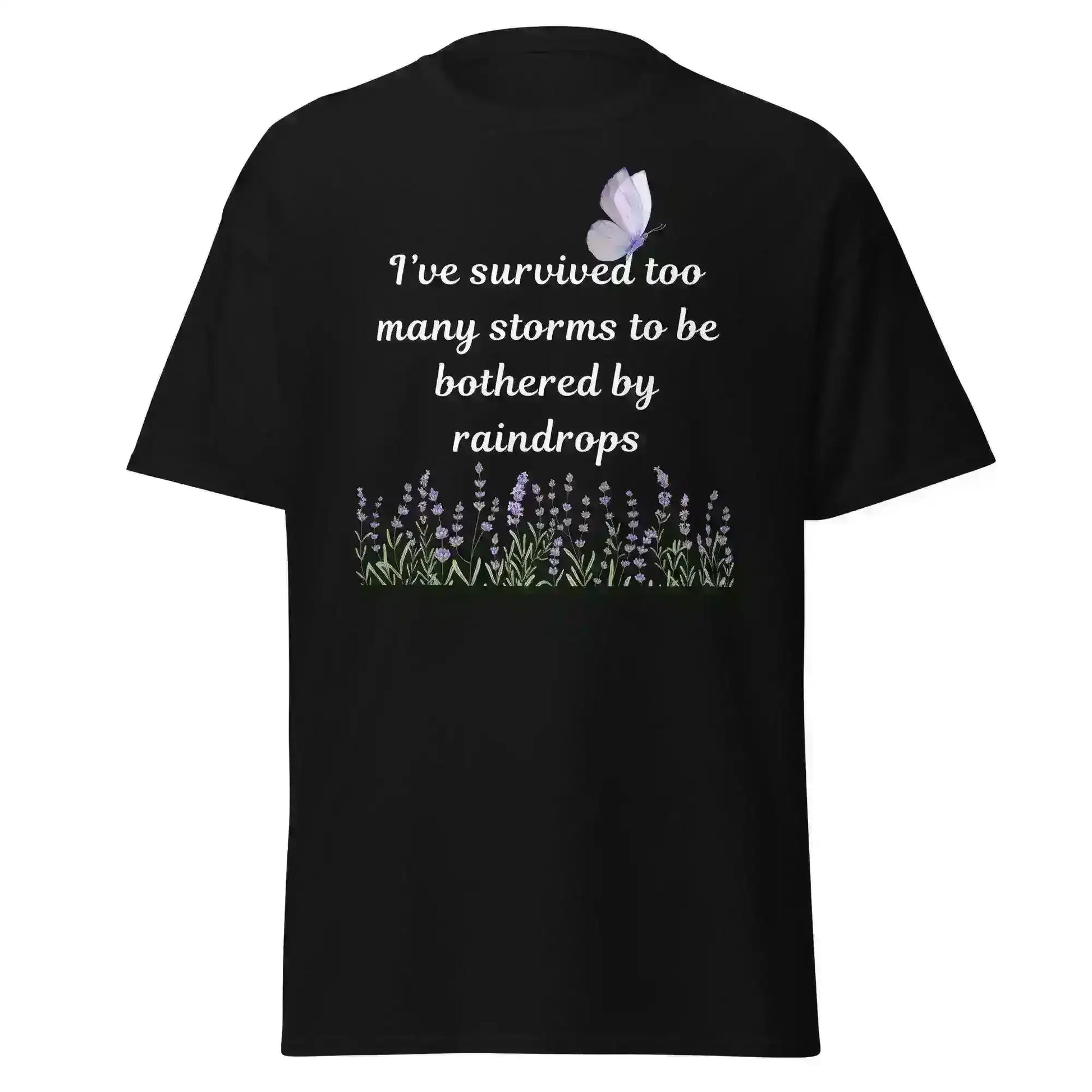 Survived Storms Butterfly Garden - Unisex Tee - Cady Creations