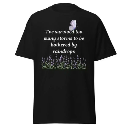 Survived Storms Butterfly Garden - Unisex Tee - Cady Creations