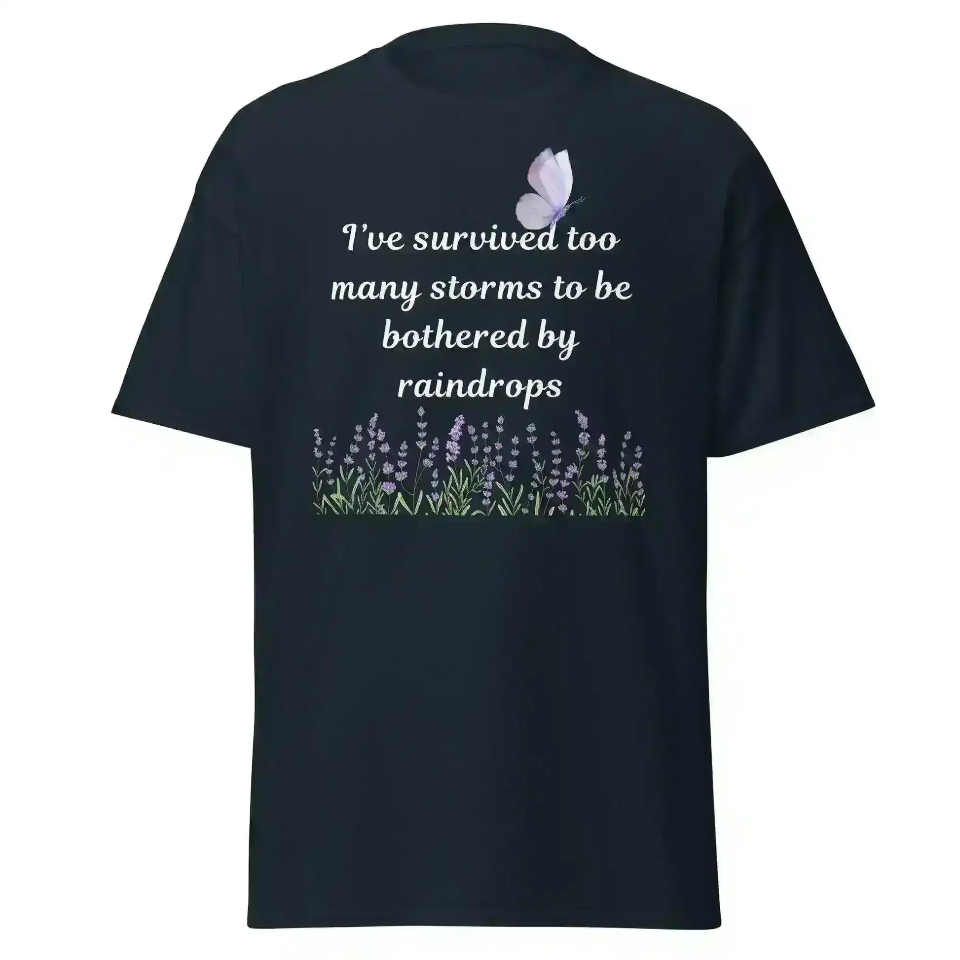Survived Storms Butterfly Garden - Unisex Tee - Cady Creations