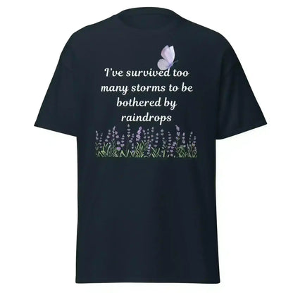 Survived Storms Butterfly Garden - Unisex Tee - Cady Creations