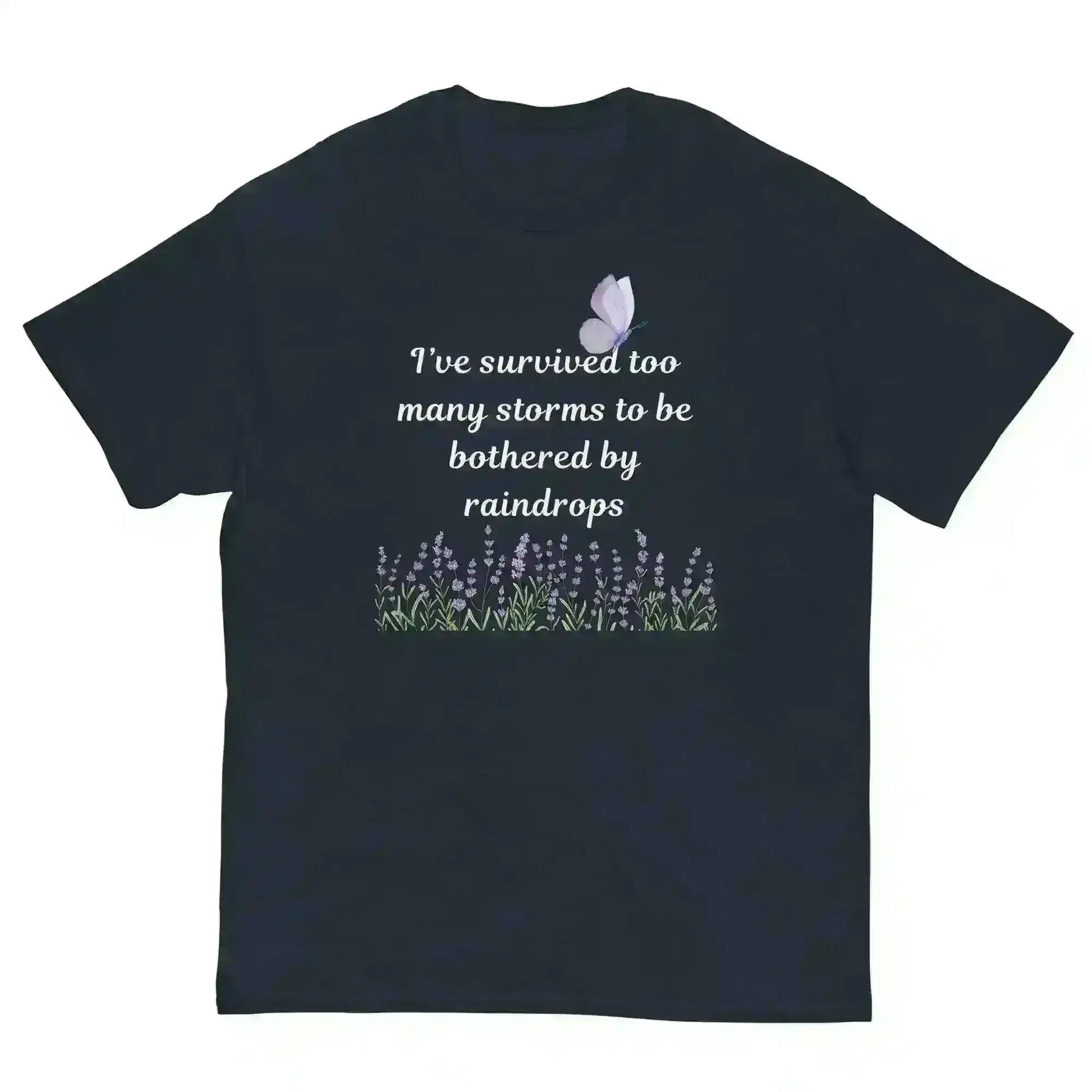 Survived Storms Butterfly Garden - Unisex Tee - Cady Creations