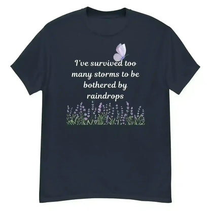 Survived Storms Butterfly Garden - Unisex Tee - Cady Creations