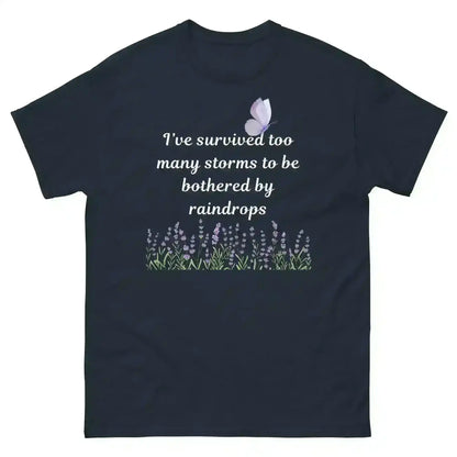 Survived Storms Butterfly Garden - Unisex Tee - Cady Creations