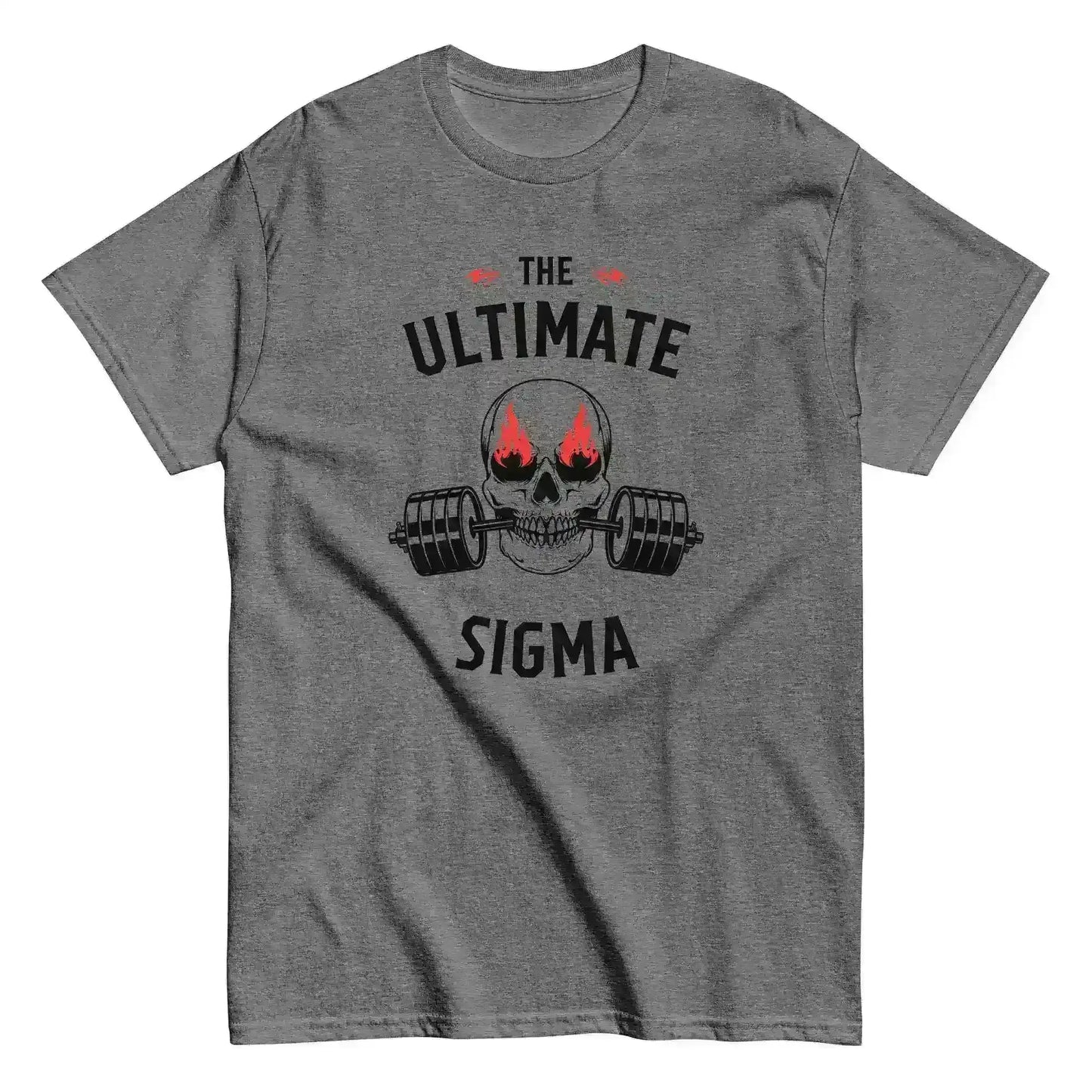 The Ultimate Sigma Skull Unisex Graphic Tee – Bold Minimalist Design for Streetwear Style - Cady Creations