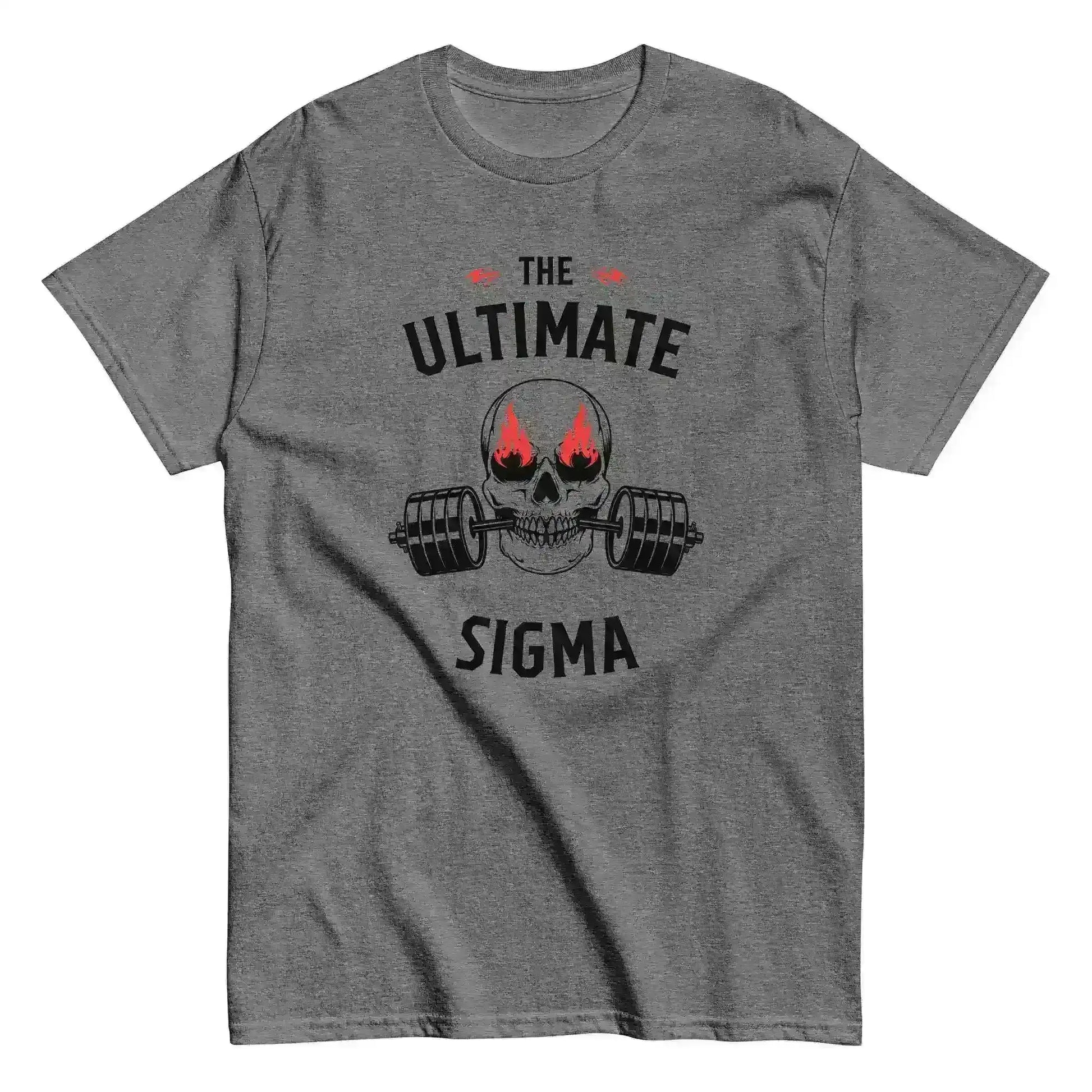 The Ultimate Sigma Skull Unisex Graphic Tee – Bold Minimalist Design for Streetwear Style - Cady Creations