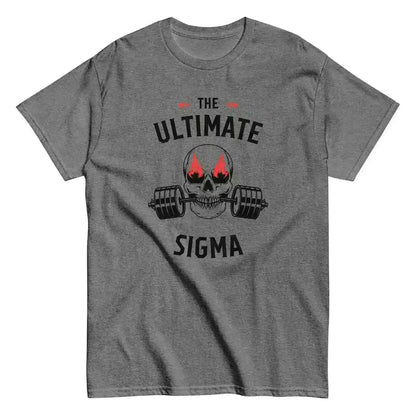 The Ultimate Sigma Skull Unisex Graphic Tee – Bold Minimalist Design for Streetwear Style - Cady Creations
