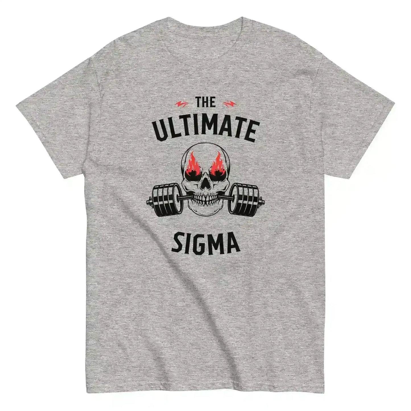 The Ultimate Sigma Skull Unisex Graphic Tee – Bold Minimalist Design for Streetwear Style - Cady Creations