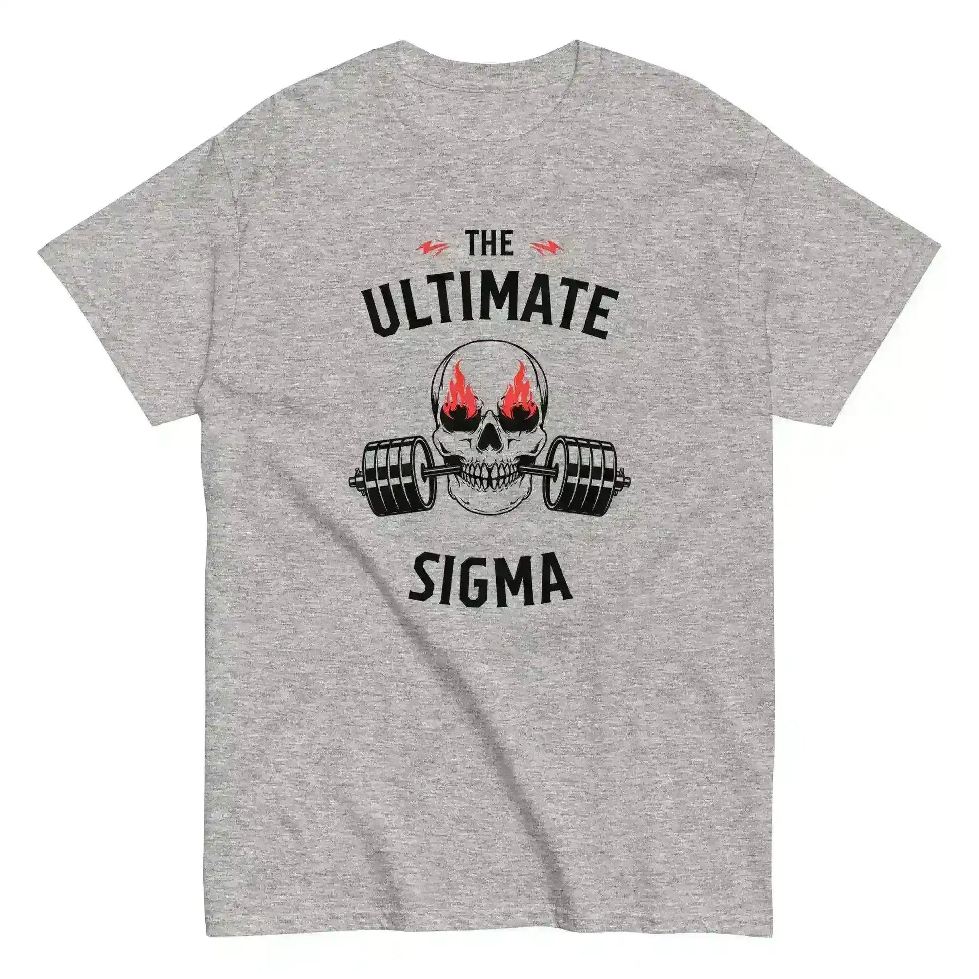 The Ultimate Sigma Skull Unisex Graphic Tee – Bold Minimalist Design for Streetwear Style - Cady Creations