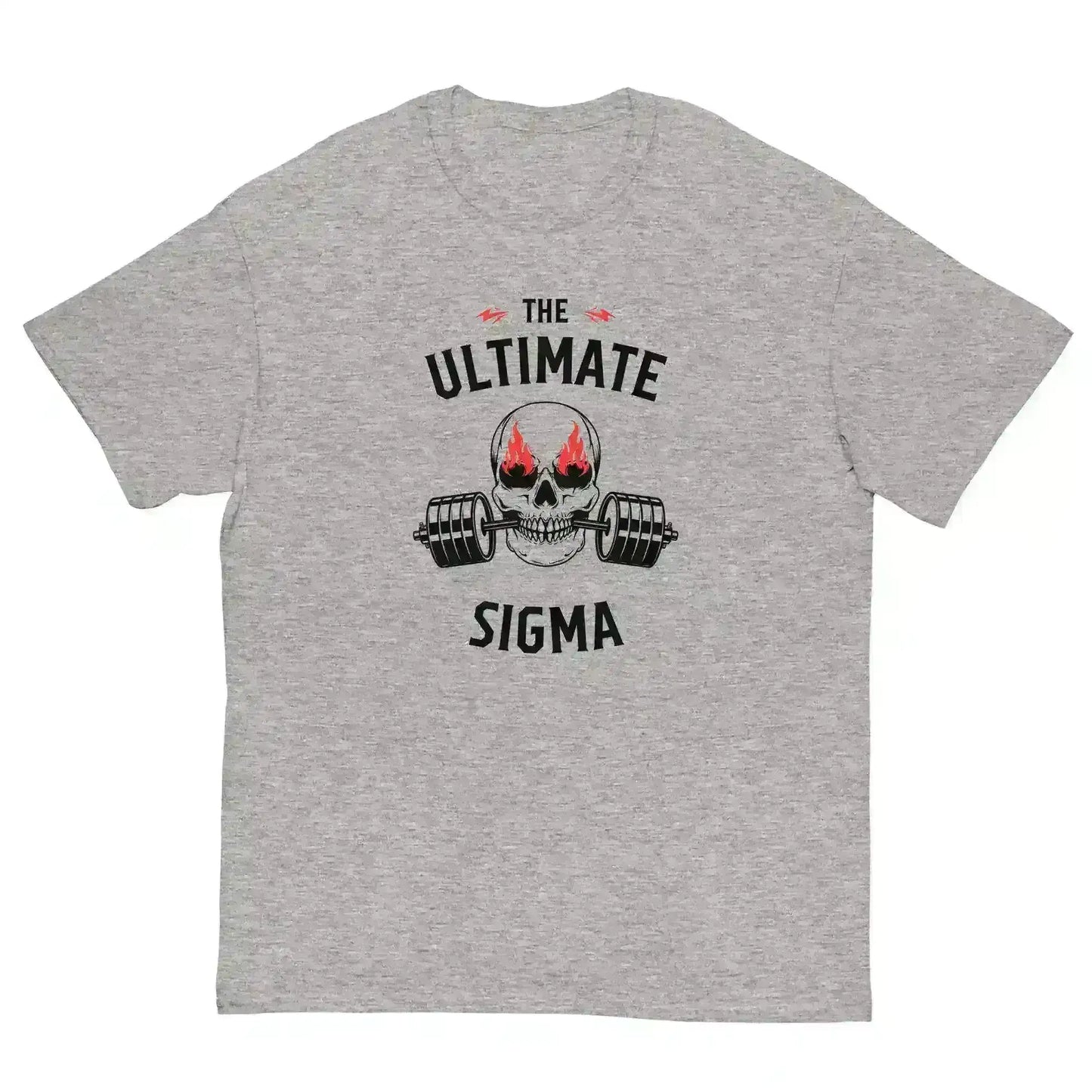 The Ultimate Sigma Skull Unisex Graphic Tee – Bold Minimalist Design for Streetwear Style - Cady Creations